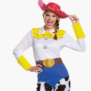 Cowgirl Costume with Red Hat